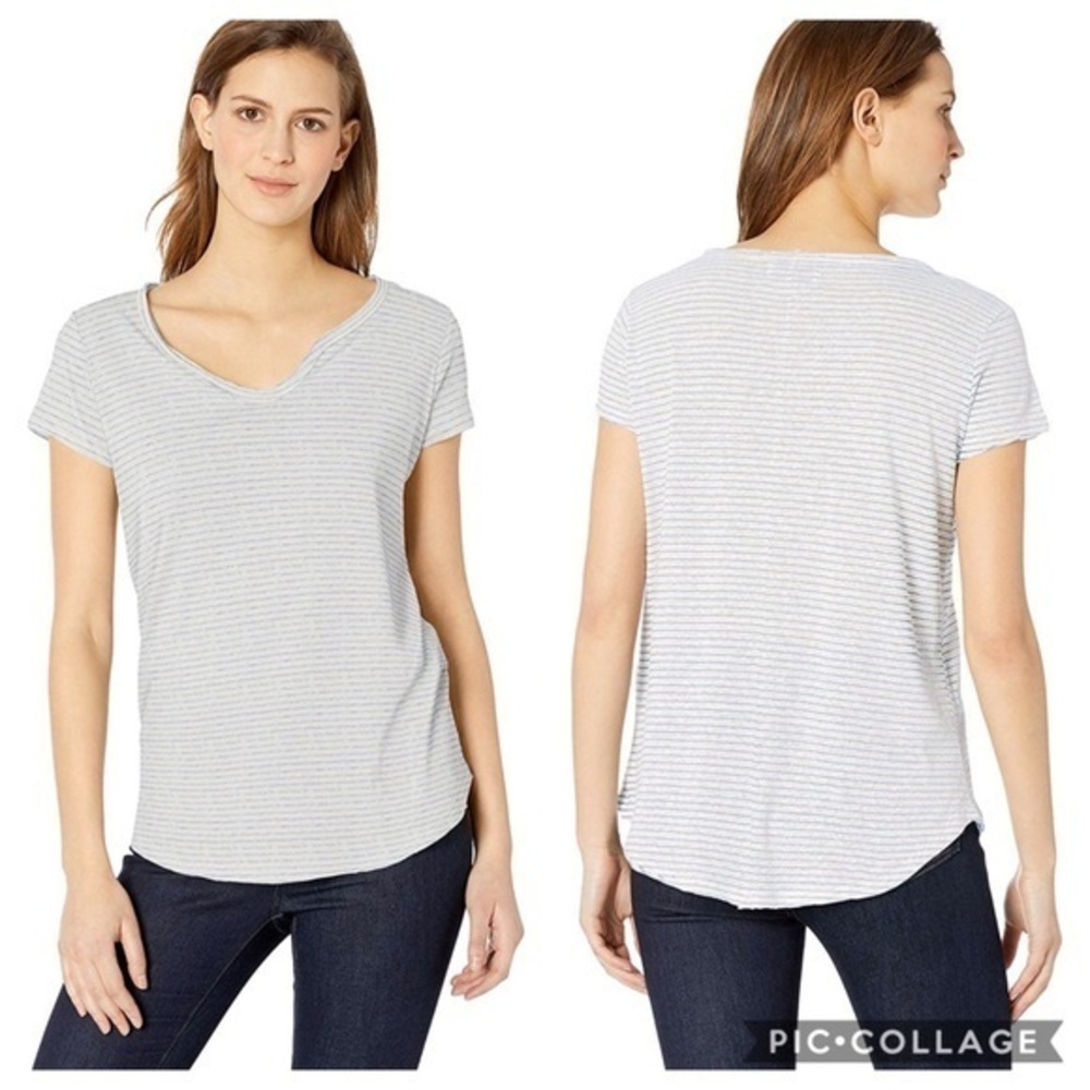WILLIAM RAST Cooper Striped Short Sleeve Tee-XL